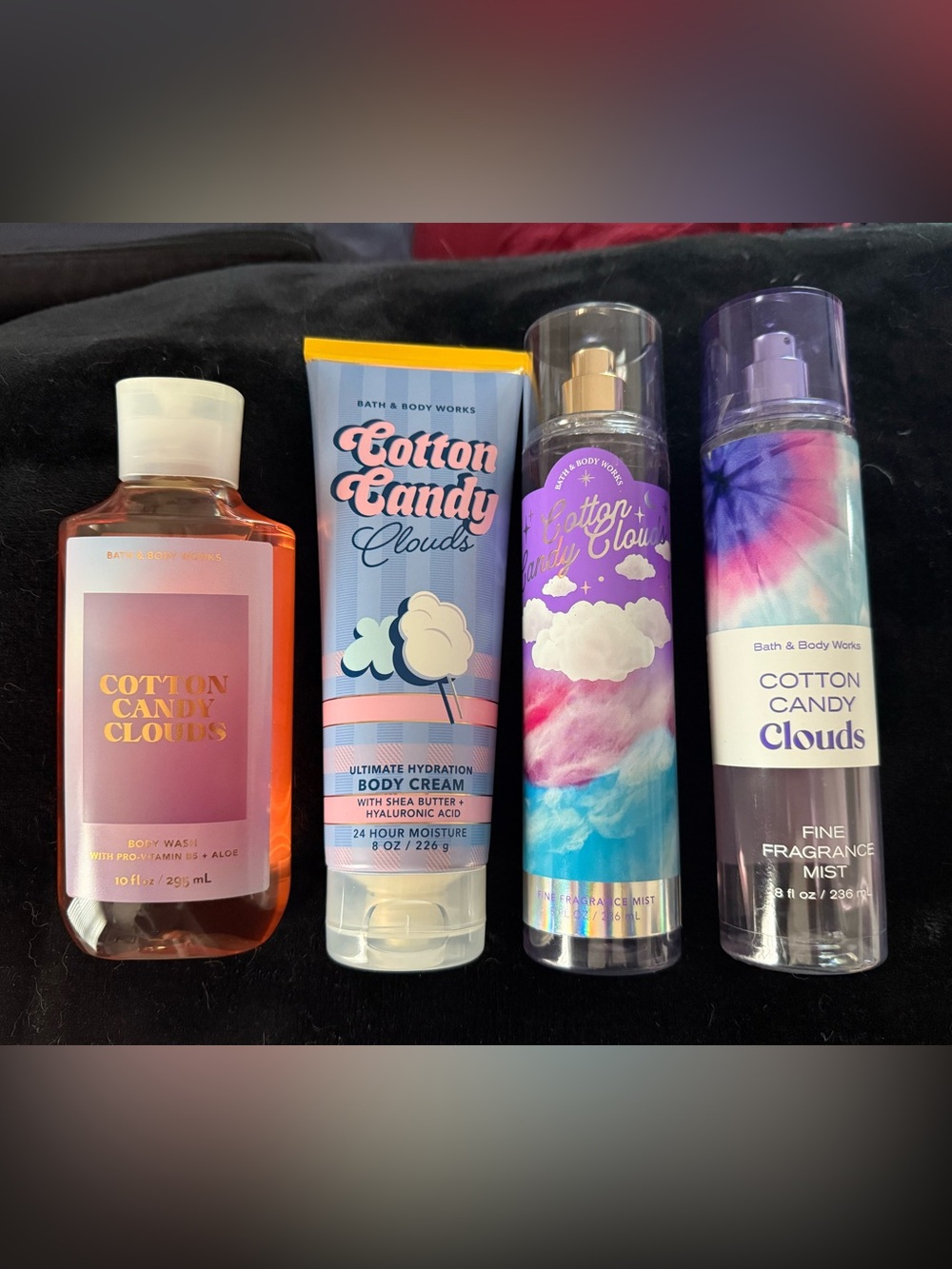 Awesome Bath and Body Works Cotton Candy Clouds Bundle